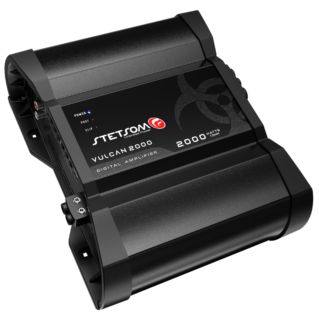 Stetsom Vulcan 2000 Class D Full Range Mono Digital Car Amplifier 2k R