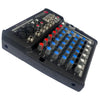 Stetsom STM1206 Mixer Automotive with Frequency from 1HZ ~ 75KHz with 6 Input Channels 4 Equalization Bands Per Channel and 2 Output Channels Main & Auxiliar