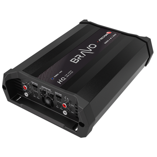 Stetsom Bravo HQ 800.4 Multichannel Car Audio Digital Amplifier - 2 Ohms Stable - 800 Watts RMS 4 Independent Channels