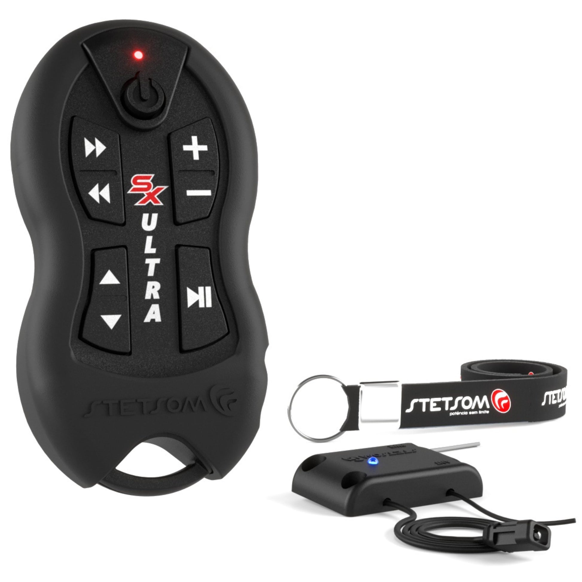 Stetsom SX2 ULTRA 8 Function Long Range Remote Control, RECHARGEABLE ultra capacitor, NO BATTERY required