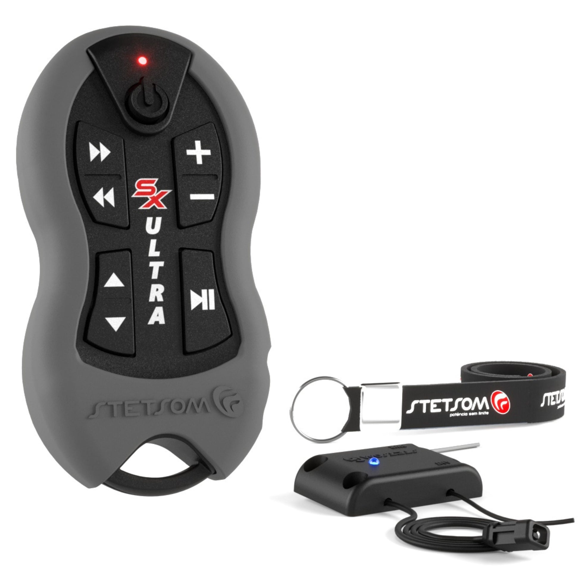 Stetsom SX2 ULTRA 8 Function Long Range Remote Control, RECHARGEABLE ultra capacitor, NO BATTERY required
