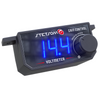 Stetsom 4in1 Universal Bass Knob Gain Control + Voltmeter + On/Off Switch + High to RCA Input Converter, Blue LED Display, One Touch On/Off Display, Continuous Touch On/Off Amplifier