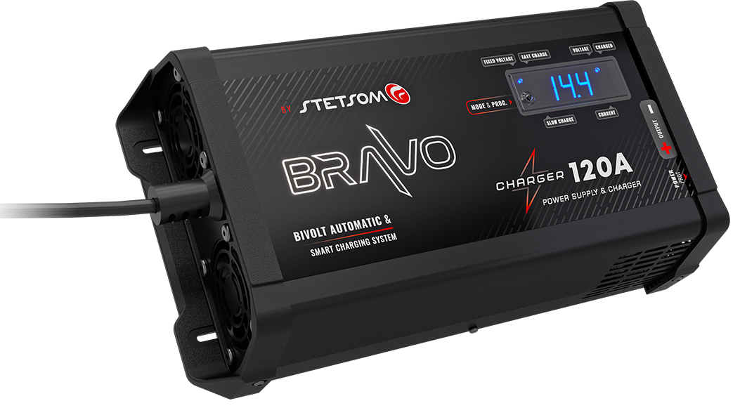 Stetsom BRAVO Charger 120A