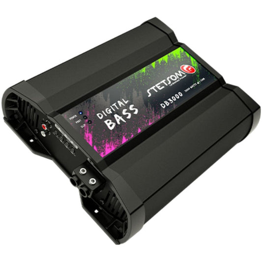 Stetsom BRAVO BASS Flex 3K 0.5~2ohm (Auto) Mono Class D Car Audio Ampl