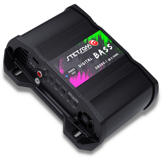Stetsom BRAVO BASS Flex 3K 0.5~2ohm (Auto) Mono Class D Car Audio Ampl