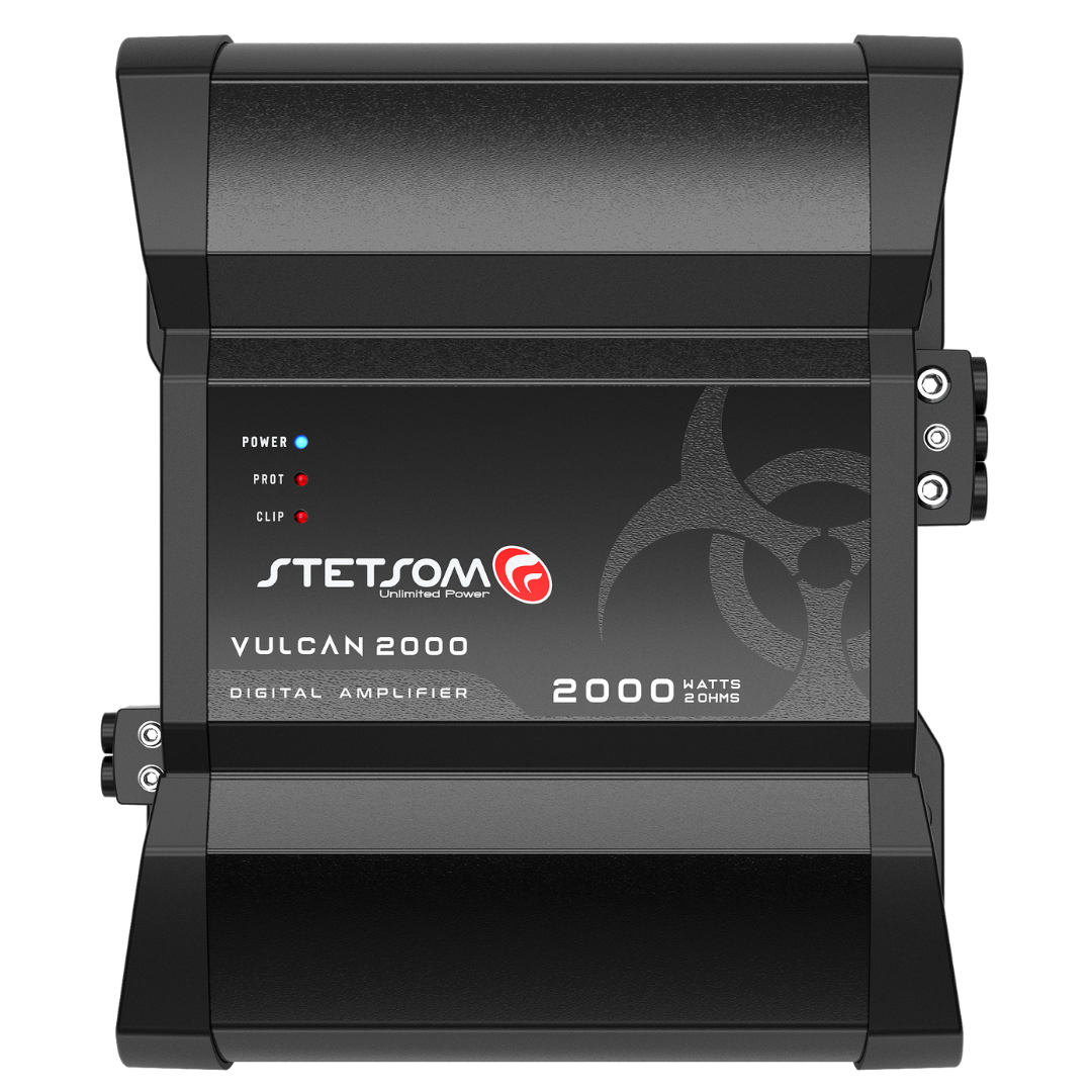 Stetsom Vulcan 2000 Class D Full Range Mono Digital Car Amplifier 2k R