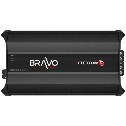Stetsom BRAVO FULL 8K Digital Full-Range Amplifier Mono 1 Channel Class D 8000 Watts RMS