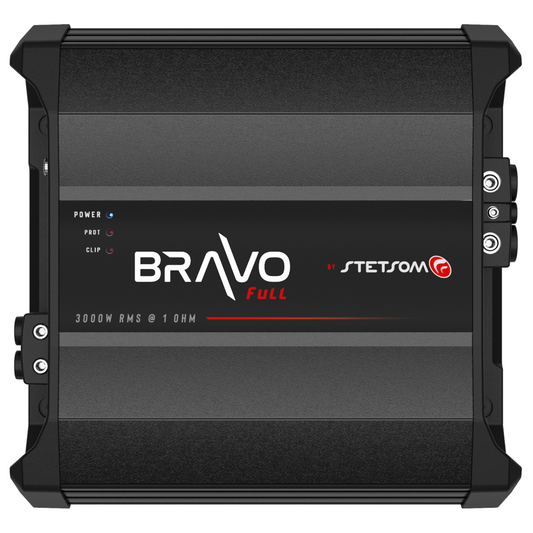 Stetsom BRAVO FULL 3K Digital Full-Range Amplifier Mono 1 Channel Class D 3000 Watts RMS