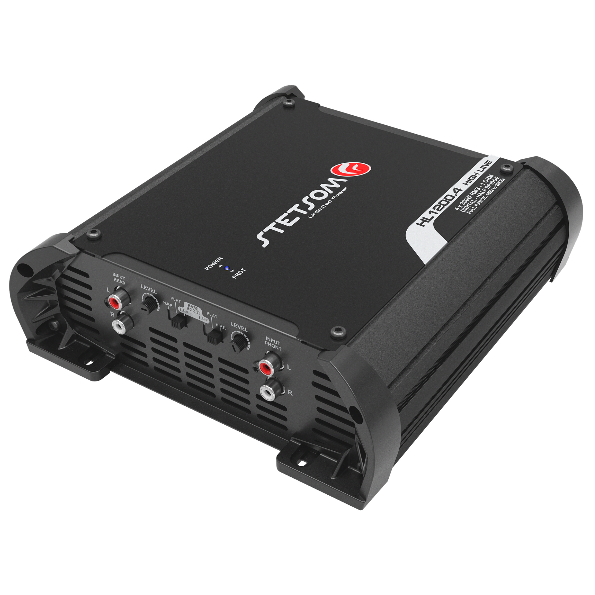 Stetsom HL 1200.4 Digital Amplifier 4 Channels Full Range Class D 1.2k RMS