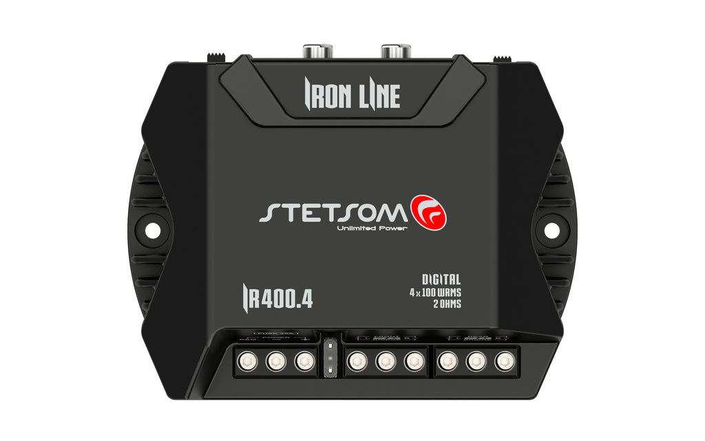 Stetsom IR 400.4 Compact Digital Multi Channel Amplifier 4 Channels 40