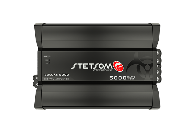 Stetsom Vulcan 5000 Class D Full Range Mono Digital Car Amplifier 5k RMS